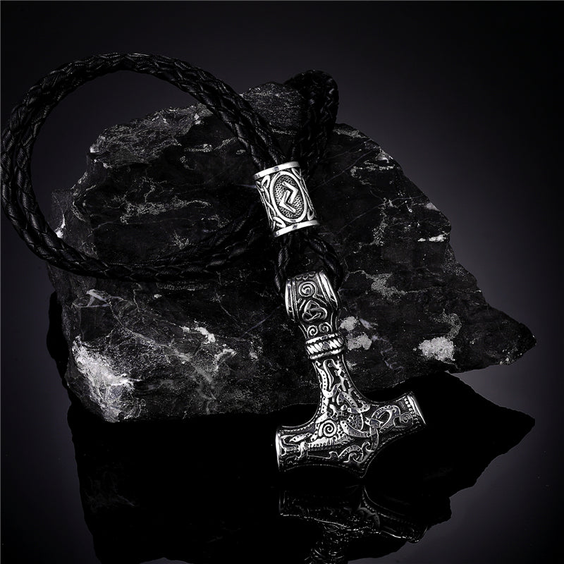 Norse Vikings Thor Hammer Pendant Necklace
