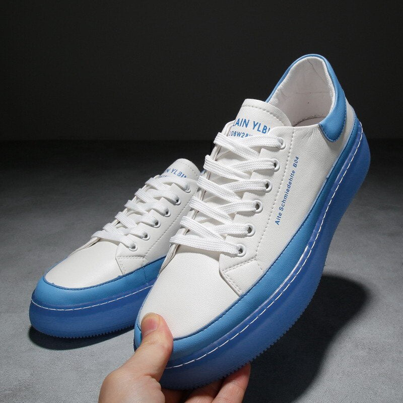 Casual British Fashion Flat Platform Sneakers