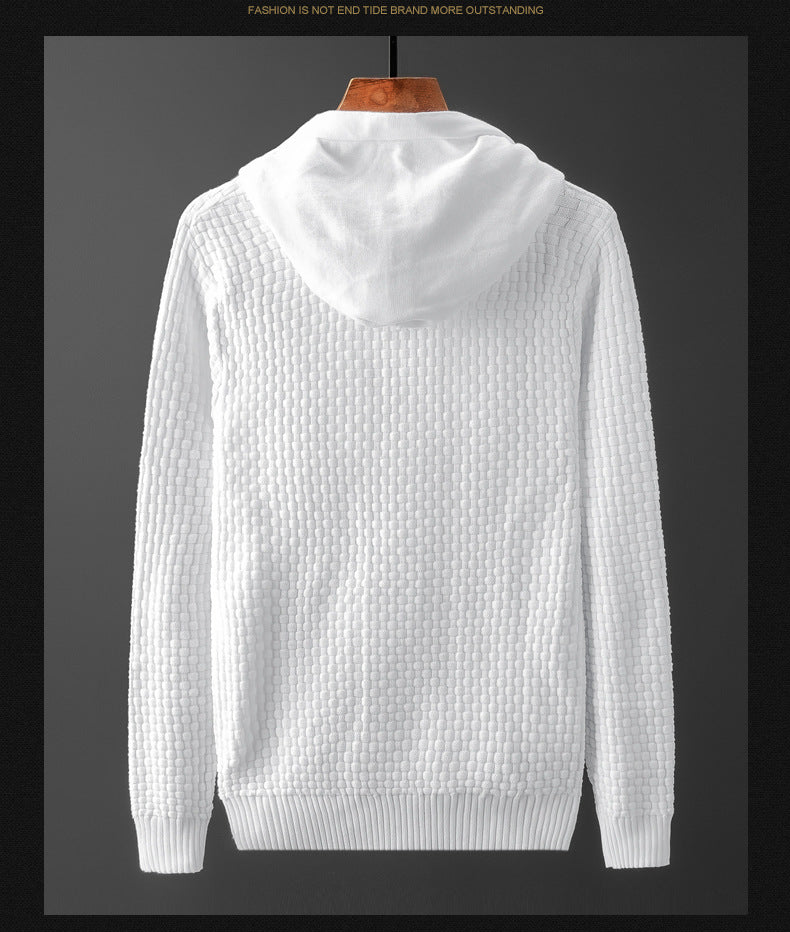 Patchwork Long Sleeve Slim Fit Knitted Sweater