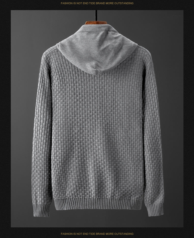 Patchwork Long Sleeve Slim Fit Knitted Sweater