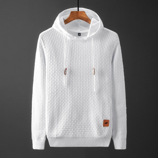 Patchwork Long Sleeve Slim Fit Knitted Sweater