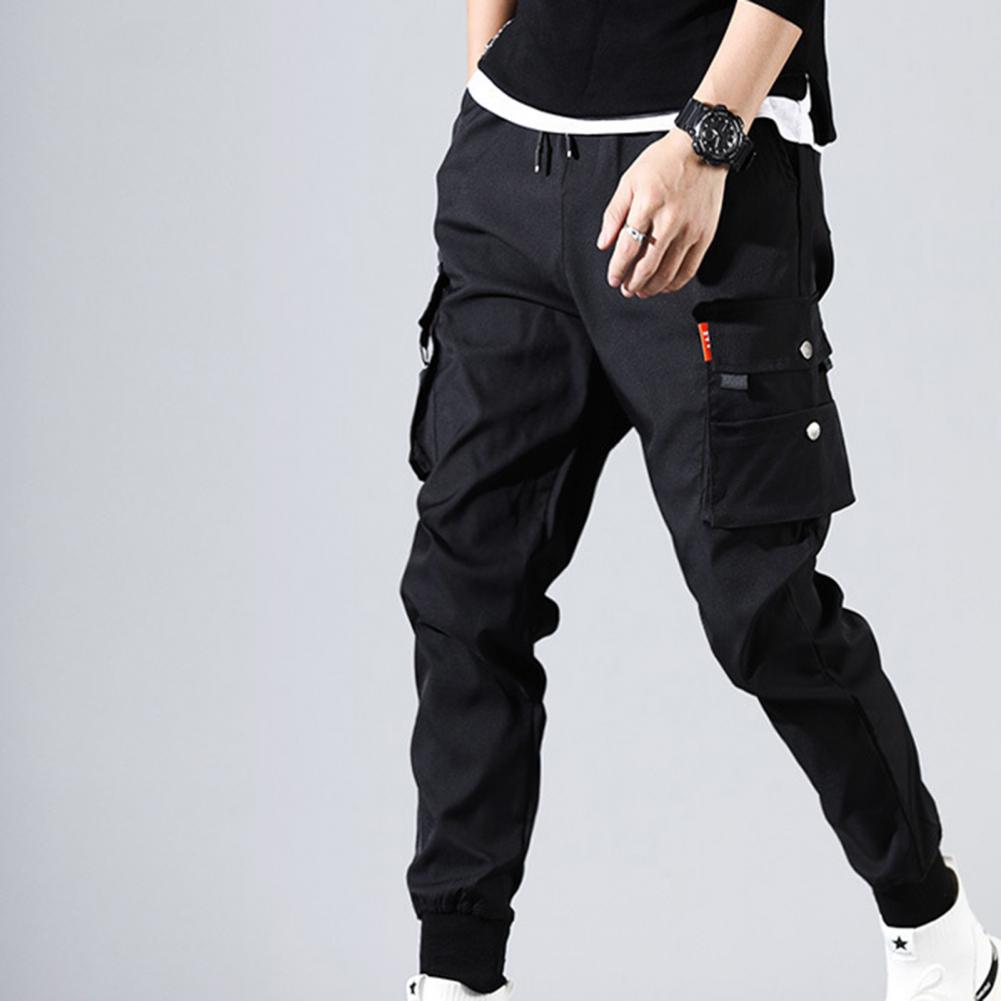 Men Cargo Skinny Fit Sweatpants