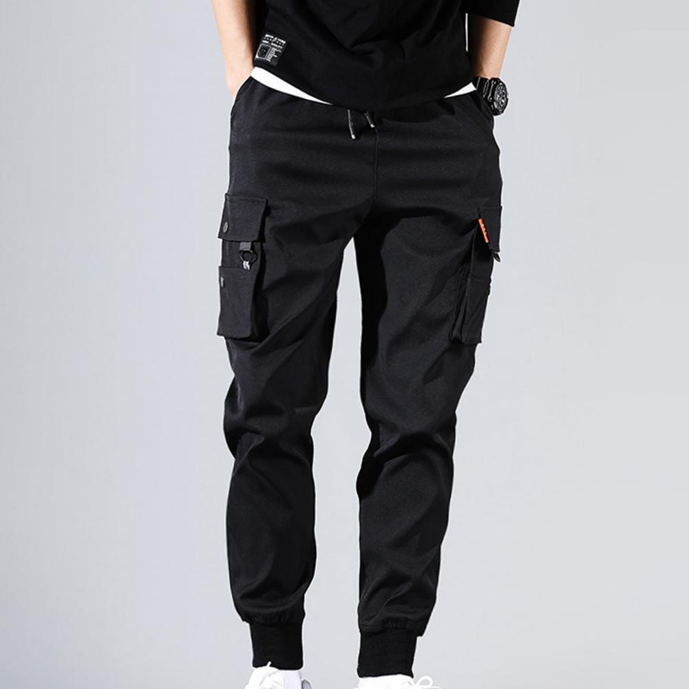 Men Cargo Skinny Fit Sweatpants