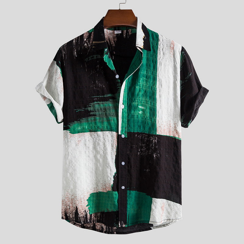 Floral Loose Casual Hawaii Beach Shirt