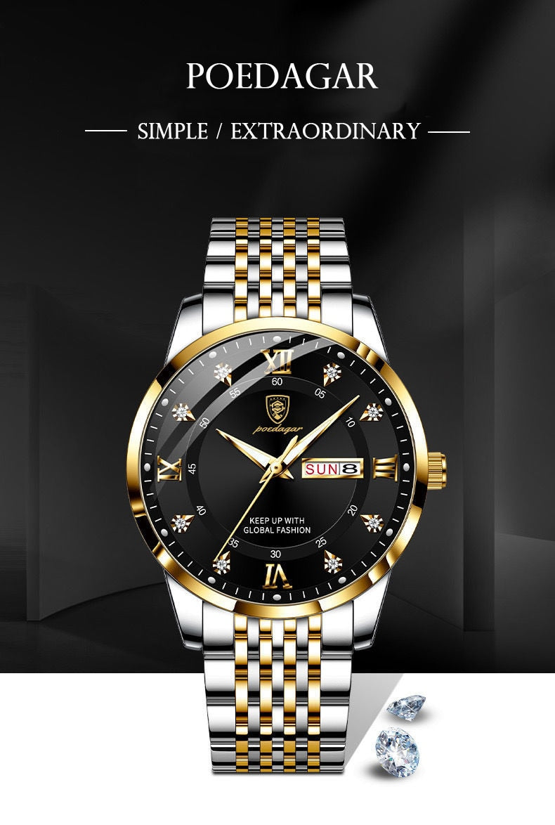 Casual Sport Chronograph Wristwatch