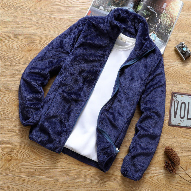 Men's Casual Fleece Jacket