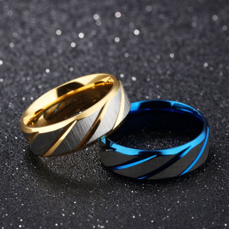 Wave Pattern Ring