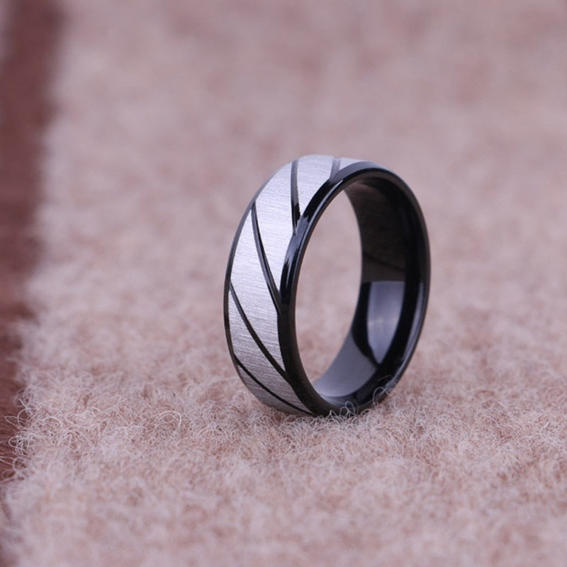 Wave Pattern Ring