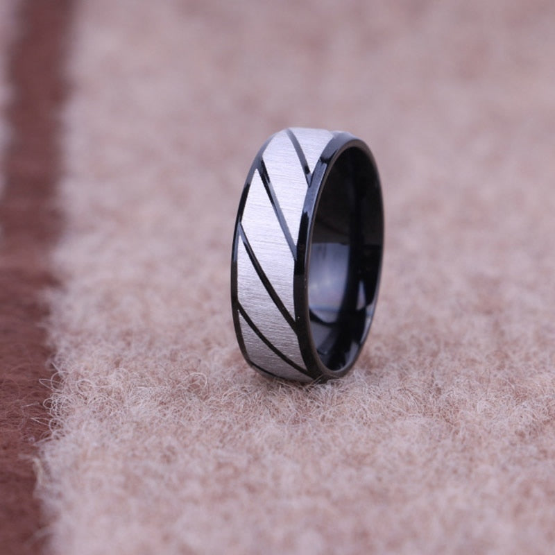 Wave Pattern Ring