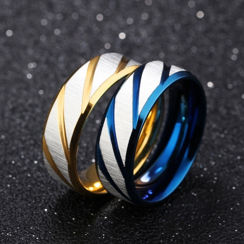 Wave Pattern Ring
