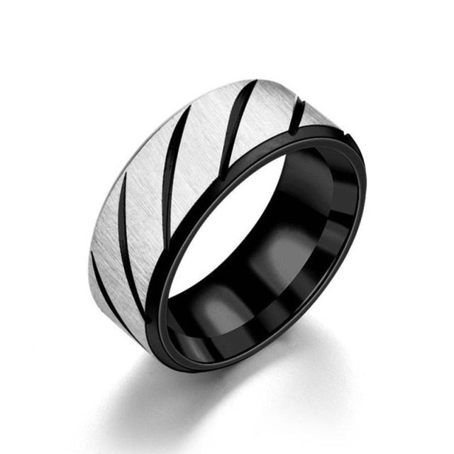 Wave Pattern Ring