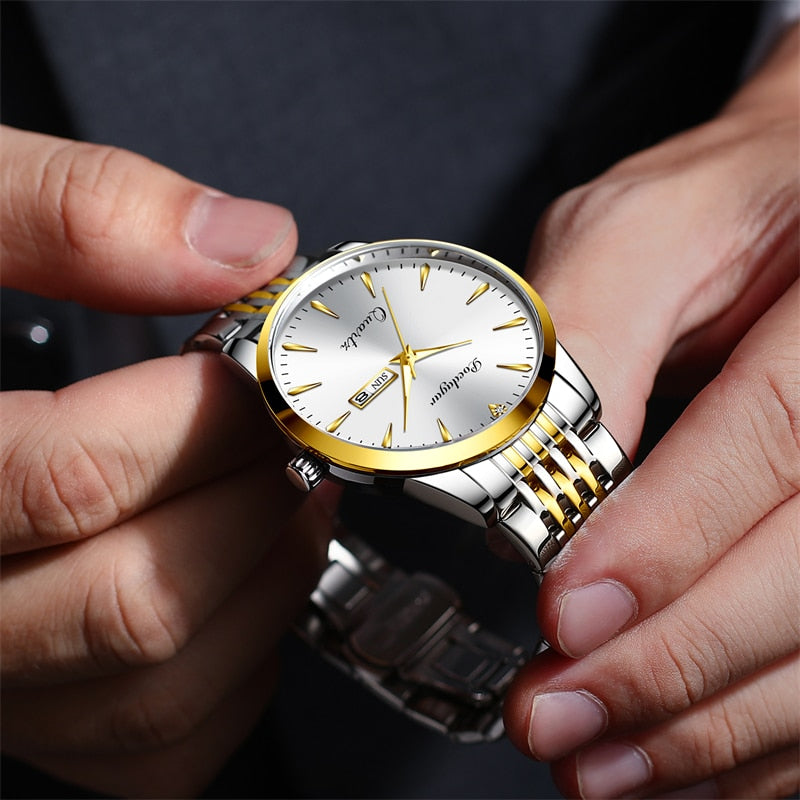 Men's Fashion Ultra Thin Business Wrist Watch