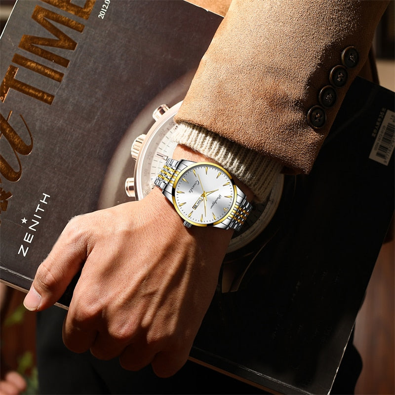 Men's Fashion Ultra Thin Business Wrist Watch