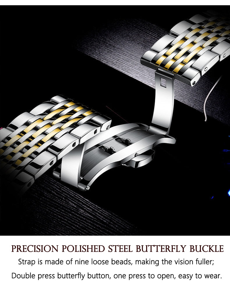 Men's Fashion Ultra Thin Business Wrist Watch