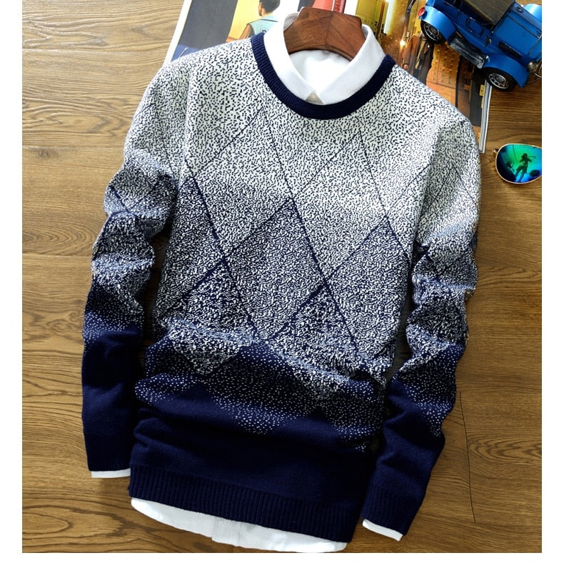 Men's Knitted Casual Sweater
