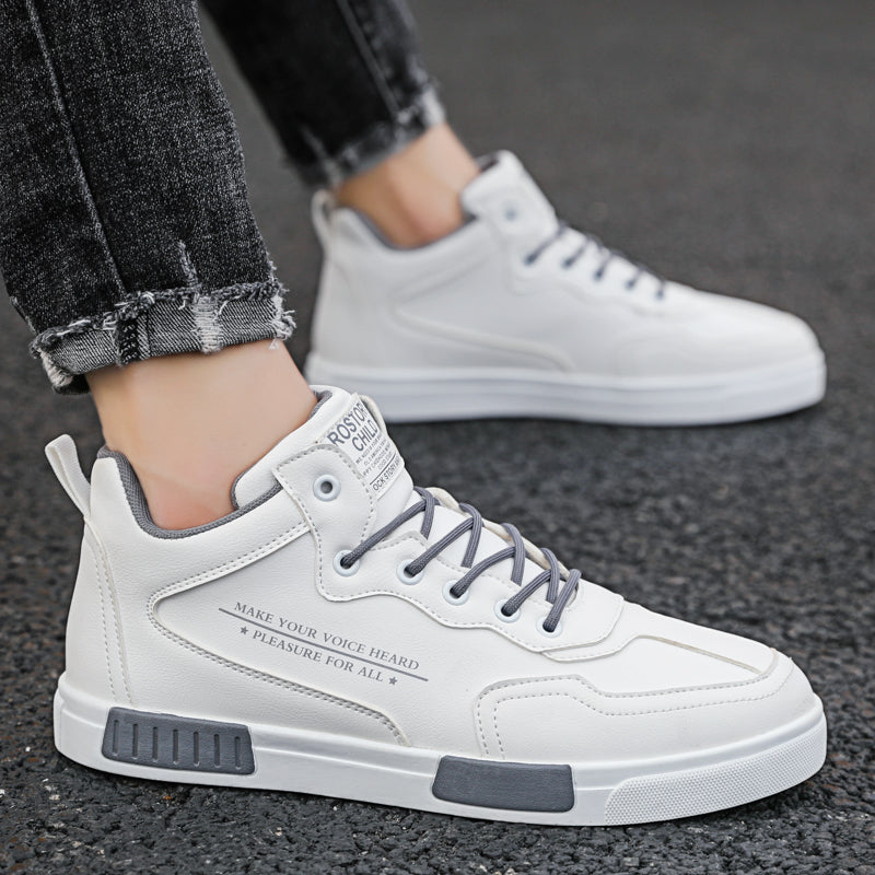 Men's Non-slip Leather Casual Sneakers