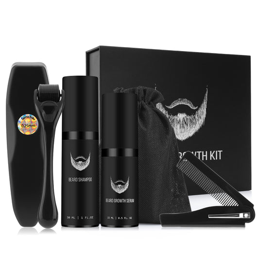 4pcs / Set The Men Beard Growth Kit