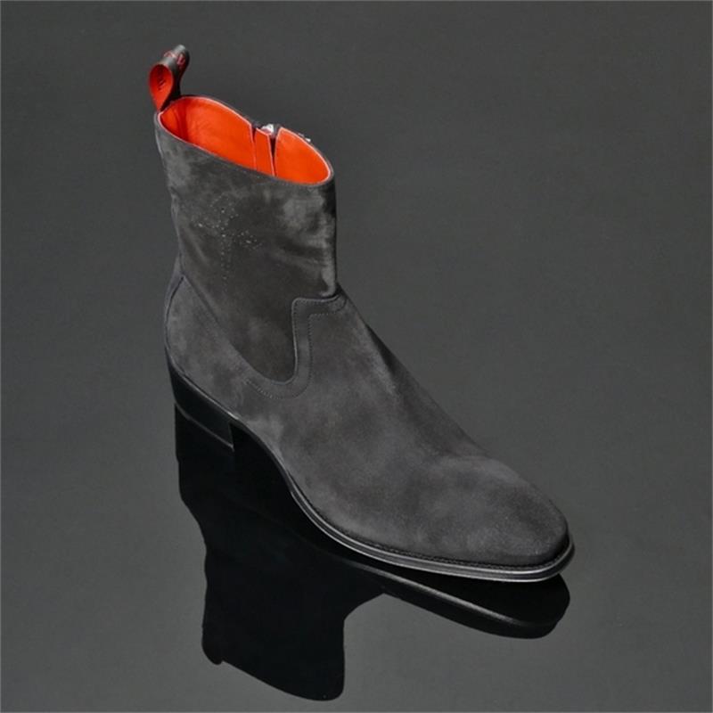 Fashion Casual Business Faux Suede Leather Chelsea Boots