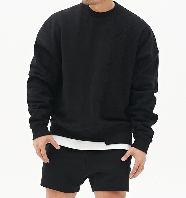 Men Cotton Gym Hoodie Sweatshirts