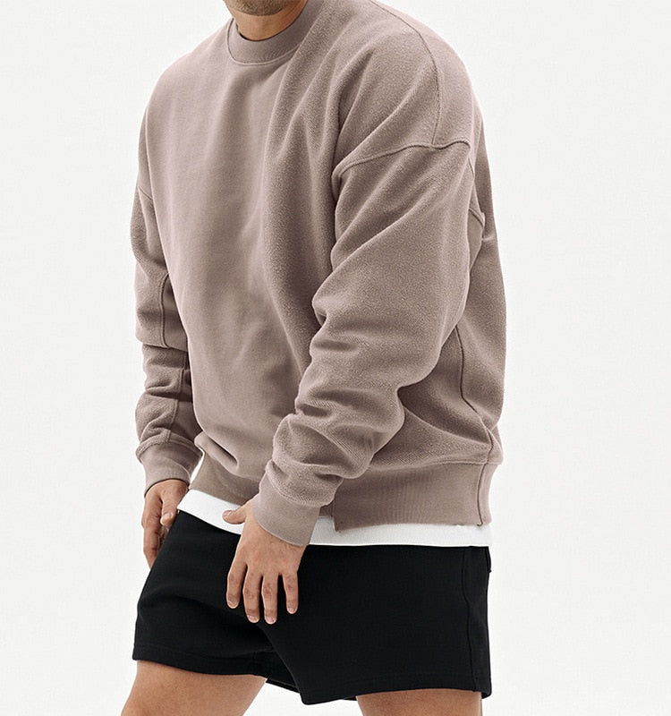 Men Cotton Gym Hoodie Sweatshirts