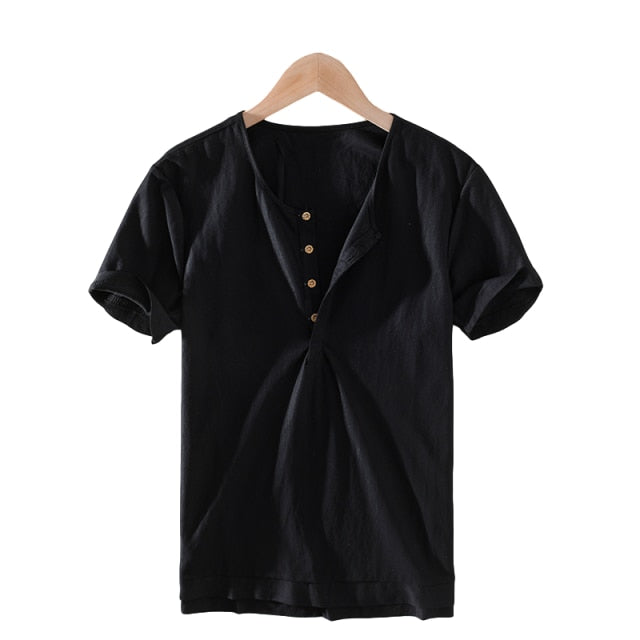 Men's Thin Cotton T-shirt