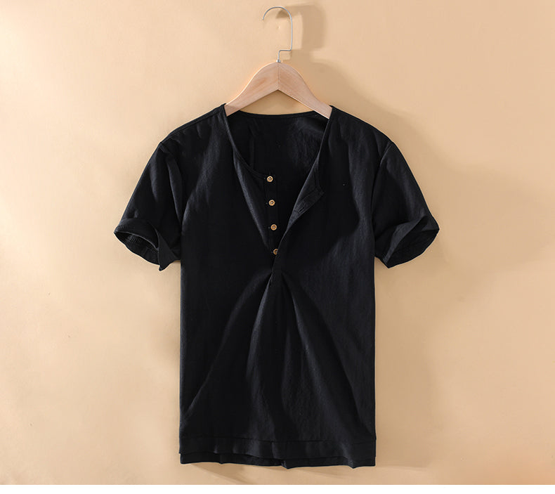 Men's Thin Cotton T-shirt