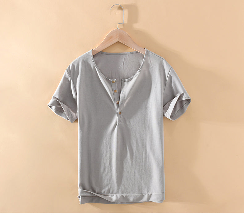 Men's Thin Cotton T-shirt