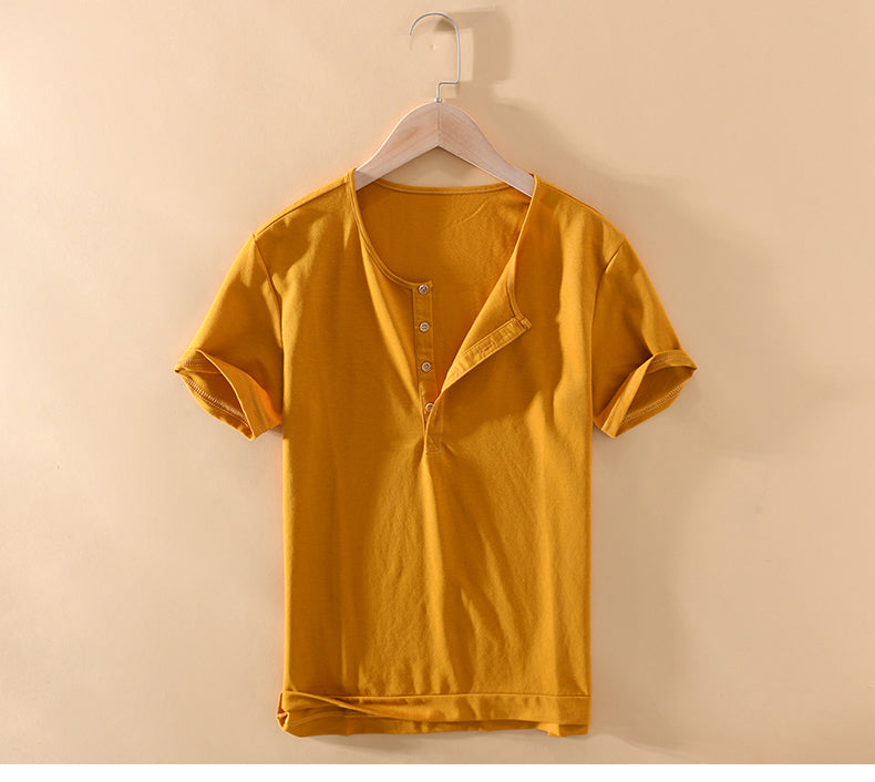 Men's Thin Cotton T-shirt