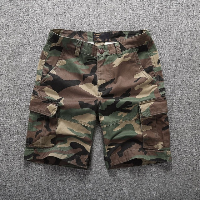 Camo Cargo Shorts