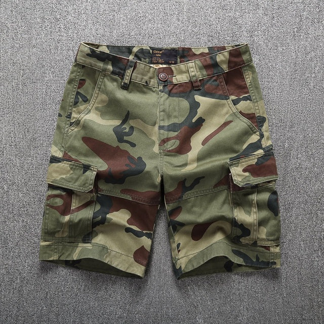 Camo Cargo Shorts