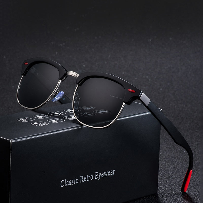 Classic Rivet Polarized Sunglasses