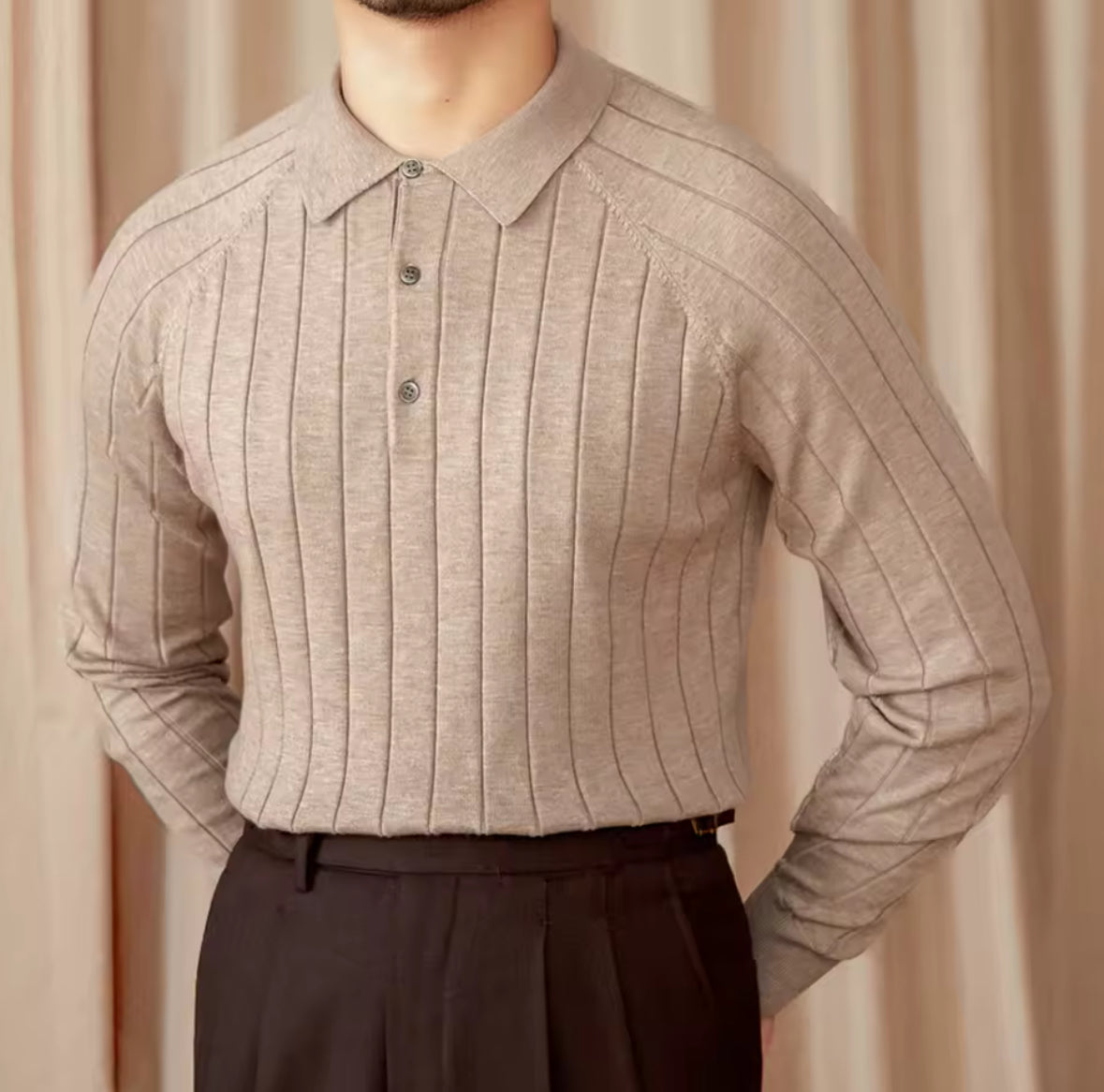 British Mulberry knit Sweater