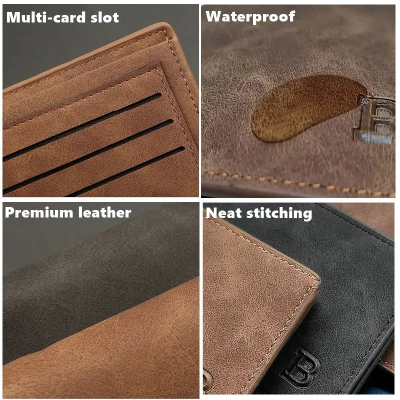 LMS Retro Leather Wallets