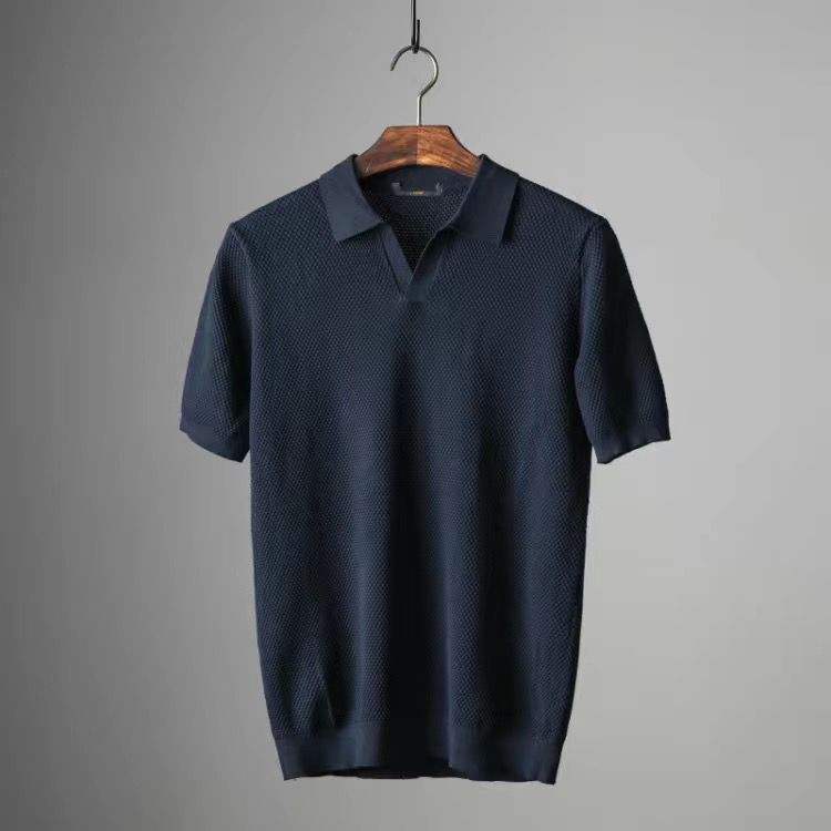 Casual Knitted Polo Shirts