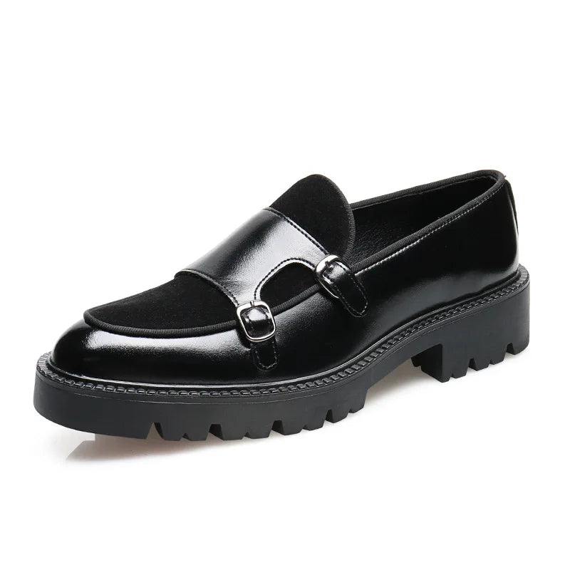 Oxford Classic Buckle Shoes