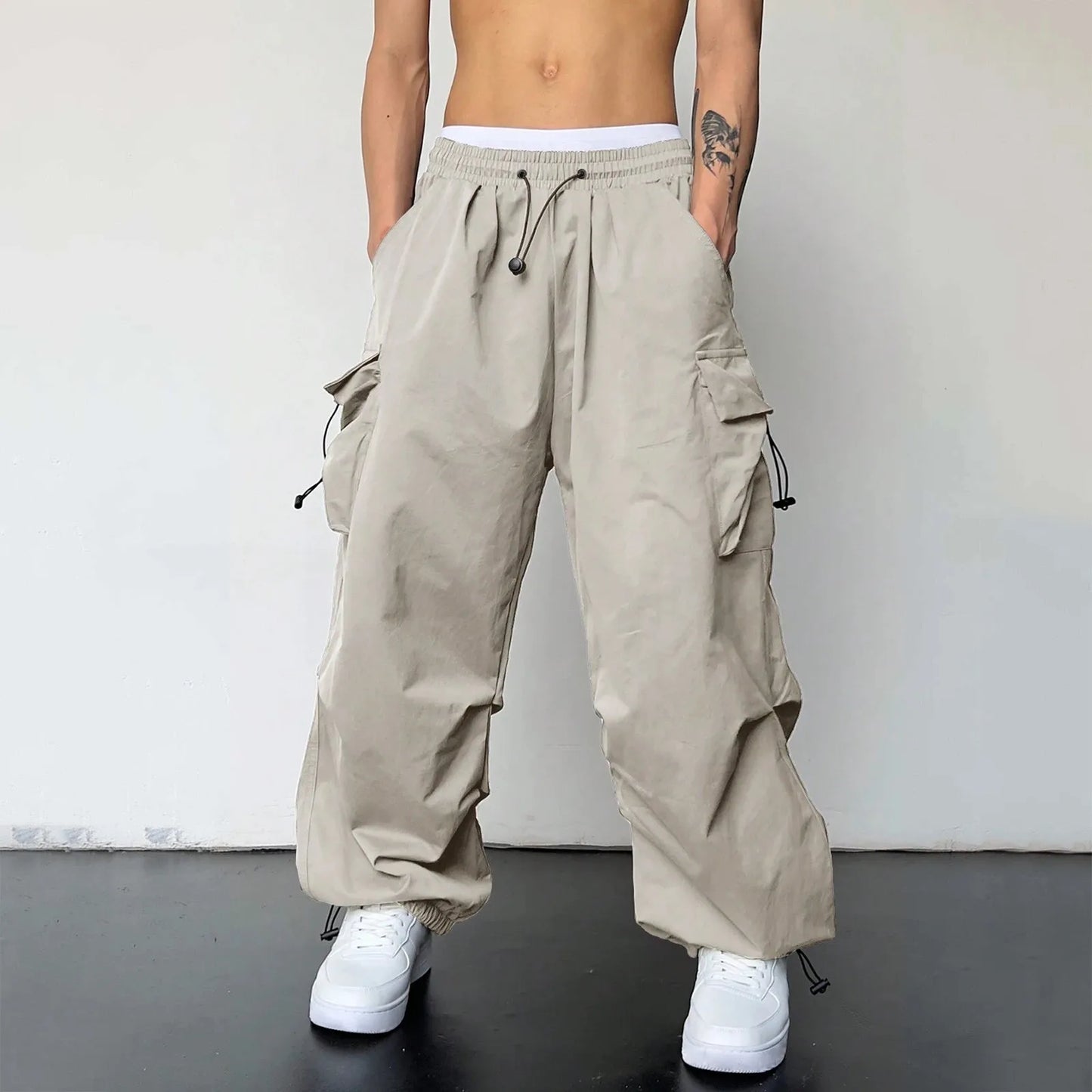 Legend Oversized Cargo Parachute Pants