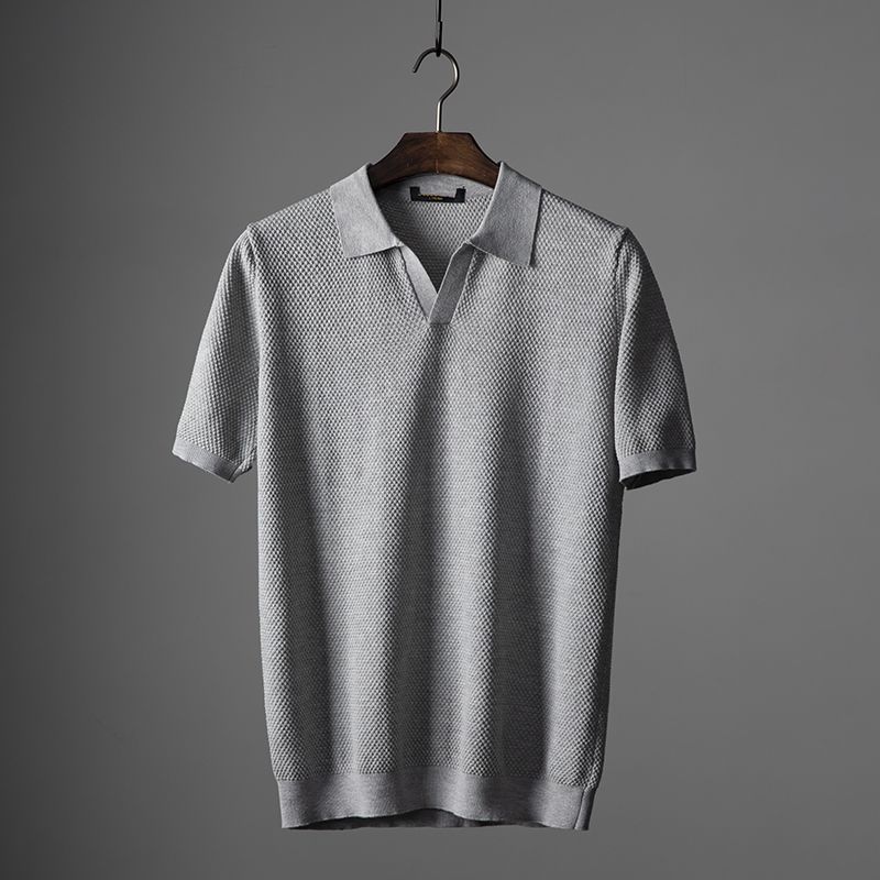 Casual Knitted Polo Shirts
