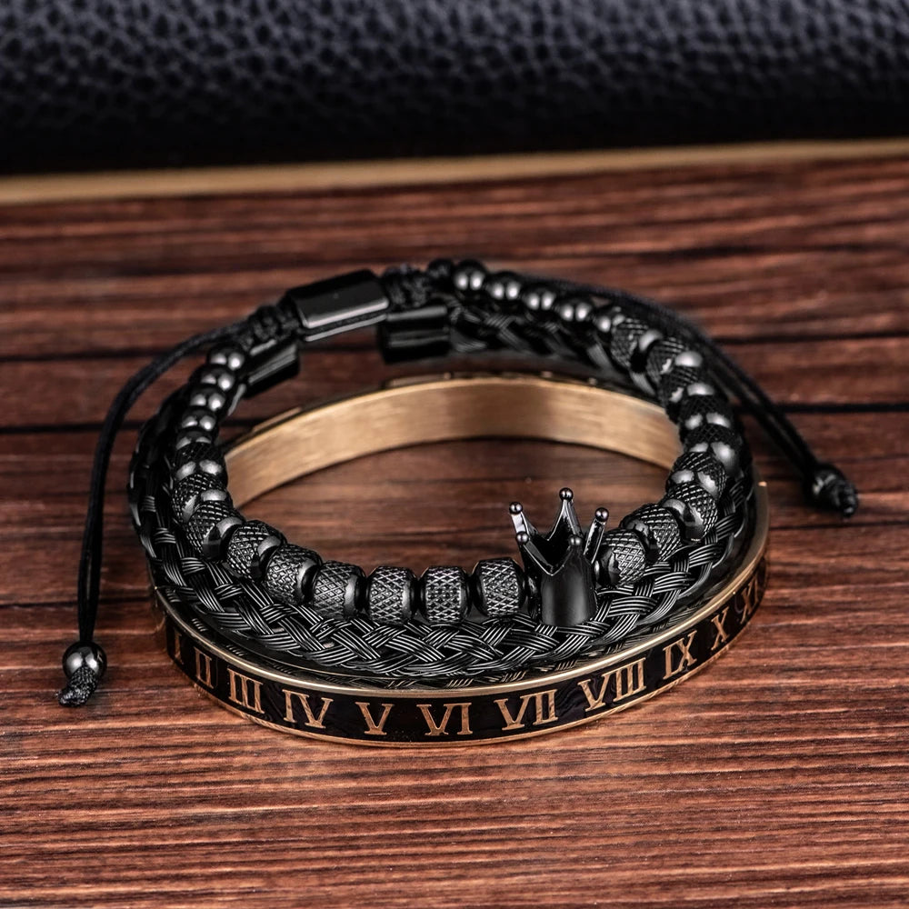 Luxury Roman Royal Charm Bracelets