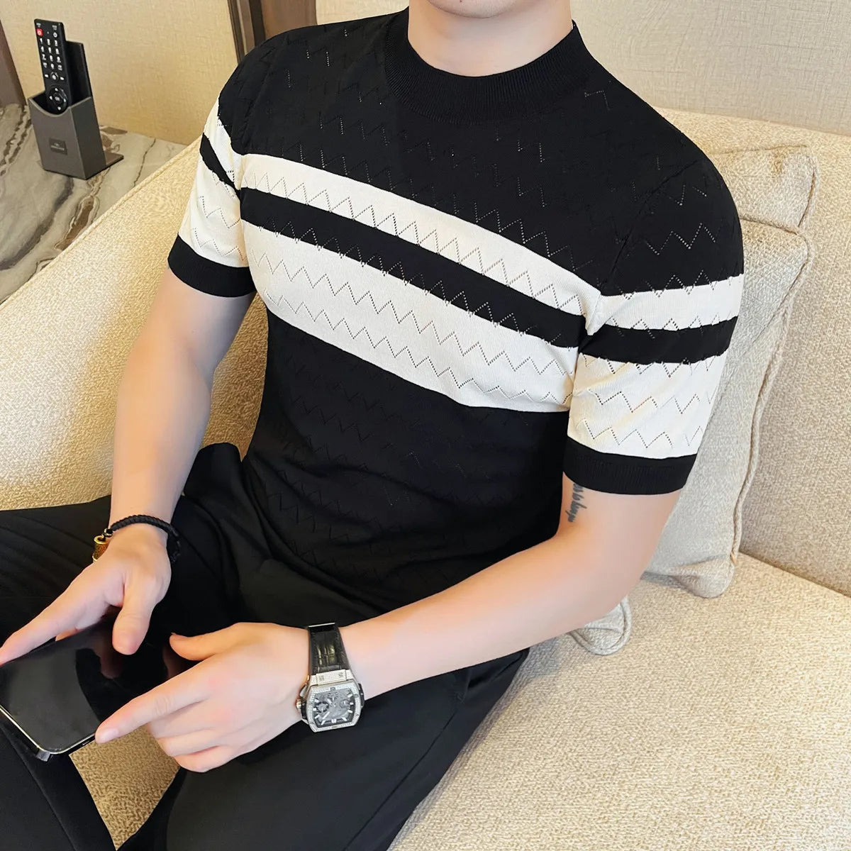 Classic Knitted Everyday T-shirt