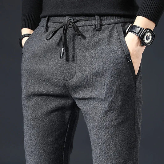 Casual Woolen Pants