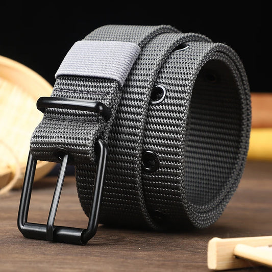 Perforated Canvas Belt