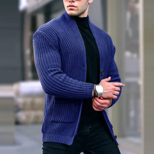 Casual Slim Stand Collar Sweater