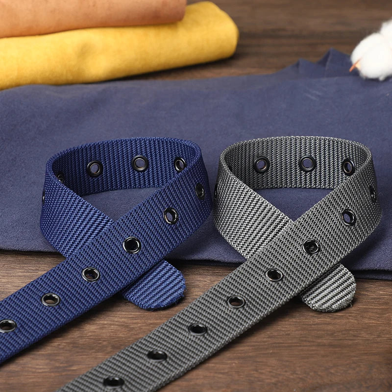 Perforated Canvas Belt