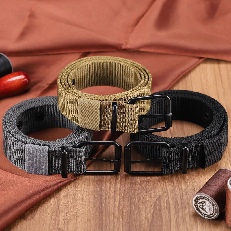 Perforated Canvas Belt