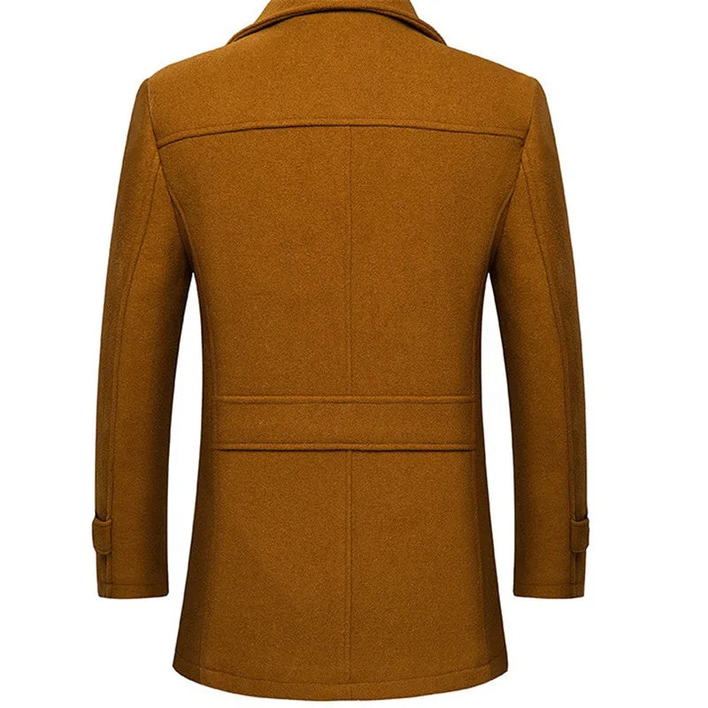 LMS Wool Trench Coat