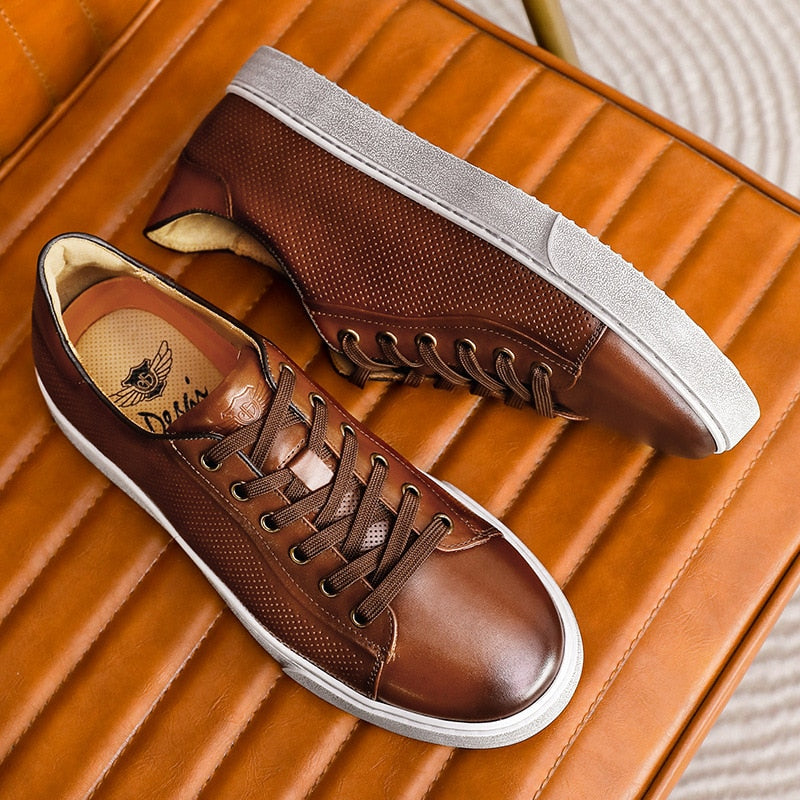 Daniel Leather Sneakers