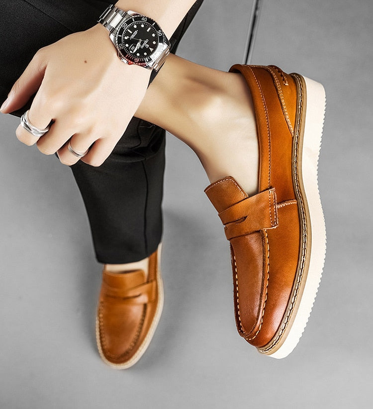 LMS Loafers Slip on Shoes