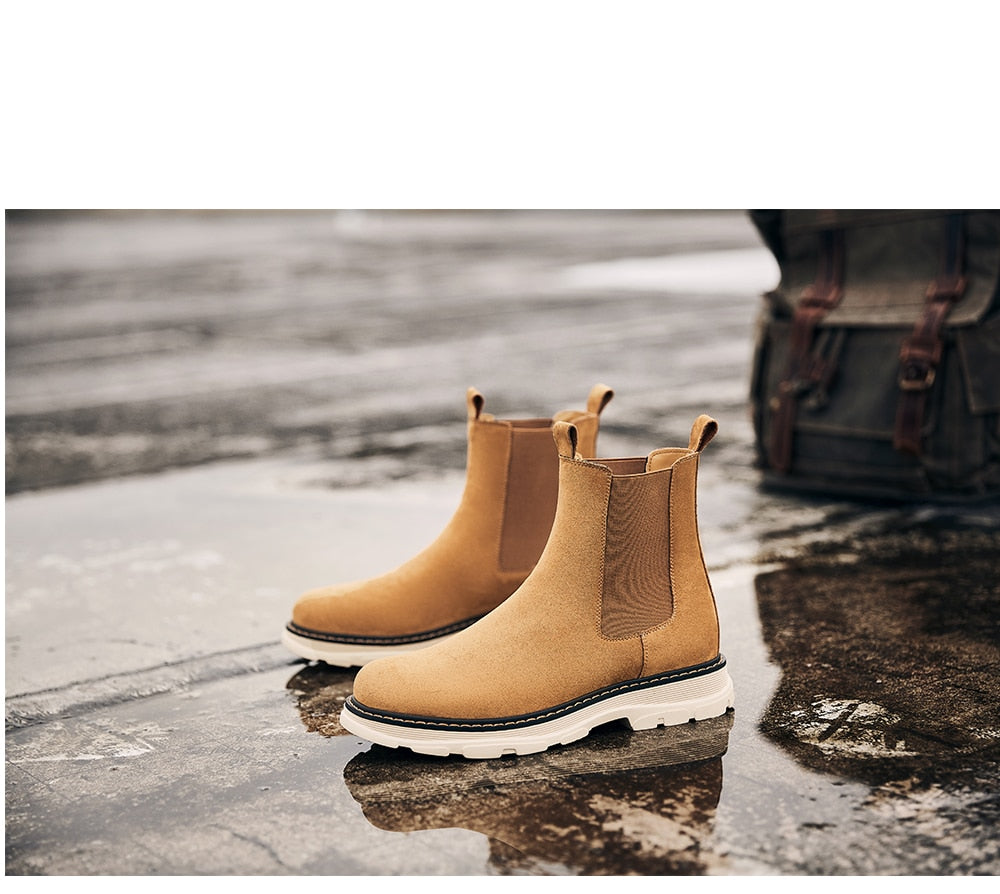 LMS Street Fashion Chelsea Boots