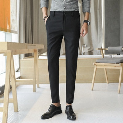 LMS Ankle Length Suit Pants