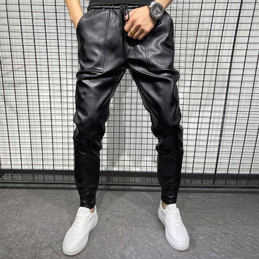 LMS PU Leather Pants